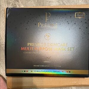 Prédiré Prestige Skincare Multi-Purpose Mask Set - Black and Gold